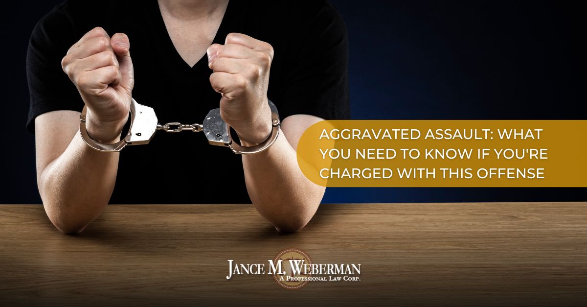 Aggravated Assault: What You Need to Know If You’re Charged with This Offense